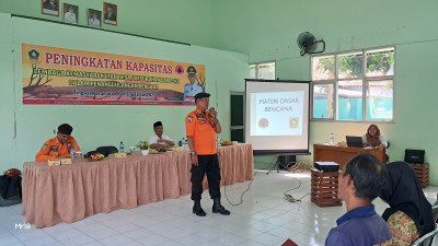 Seksi Pemberdayaan Masyarakat Menggelar Kegiatan Peningkatan Kapasitas Lembaga Masyarakat dan PSKS Dalam Penanggulangan Bencana