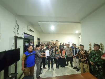 Pelantikan Karang Taruna Desa Parakanjaya, Wadah Kolaborasi Pemuda dan Pemerintah Desa