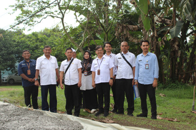 Kolaborasi Membangun Wilayah Danlanud ATS, Camat Kemang Serta Lurah ATS Monitoring Pengerjaan Infrastruktur di Wilayah Kelurahan Atang Senjaya Blok C RT.003/RW.004