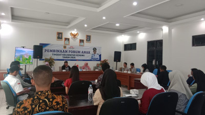 Pembinaan Forum Anak Tingkat Kecamatan Kemang