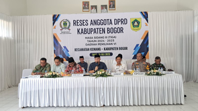 Reses Anggota DPRD Kabupaten Bogor Dapil 6 Serap Aspirasi Warga Kecamatan Kemang