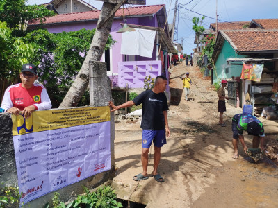 Pemerintah Desa Bojong dan Parakanjaya Kolaborasi Bangun Jalan Melalui Program PISEW