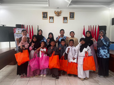 Rangkaian HUT Korpri: Kecamatan Kemang Adakan Santunan Yatim dan Layanan Publik