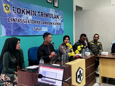 Camat Imam Mahmudi Pimpin Pembahasan Strategis Kesehatan di Lokmin Lintas Sektor